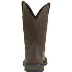 Ariat Men's Groundbreaker 10" Steel Toe Work Boot - Brown - 10014241 9 Ariat Men's Groundbreaker 10" Steel Toe Work Boot - Brown - 10014241 -Overlook Boots Online Shop 10014241 heel