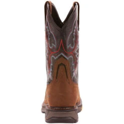 Ariat Men's WorkHog XT 11" Carbon Toe WP Western Work Boot - Brown - 10024968 -Overlook Boots Online Shop 10024968 heel