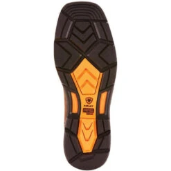 Ariat Men's WorkHog XT 11" Carbon Toe WP Western Work Boot - Brown - 10024968 -Overlook Boots Online Shop 10024968 sole