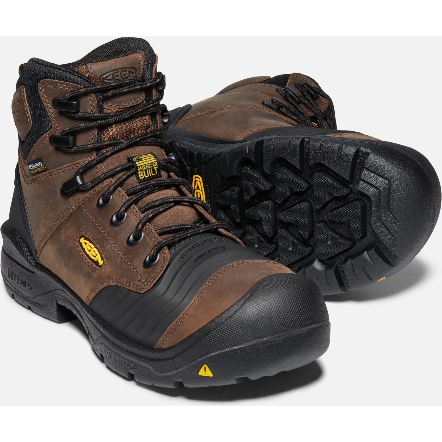 Keen Utility Men's Portland 6" Carbon-Fiber Toe WP Work Boot - 1023386 3 Keen Utility Men's Portland 6" Carbon-Fiber Toe WP Work Boot - 1023386