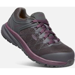 Keen Utility Women's Vista Energy Fiber Toe Work Shoe -Prune Purple- 1026985 -Overlook Boots Online Shop 1026985 3Q PDP