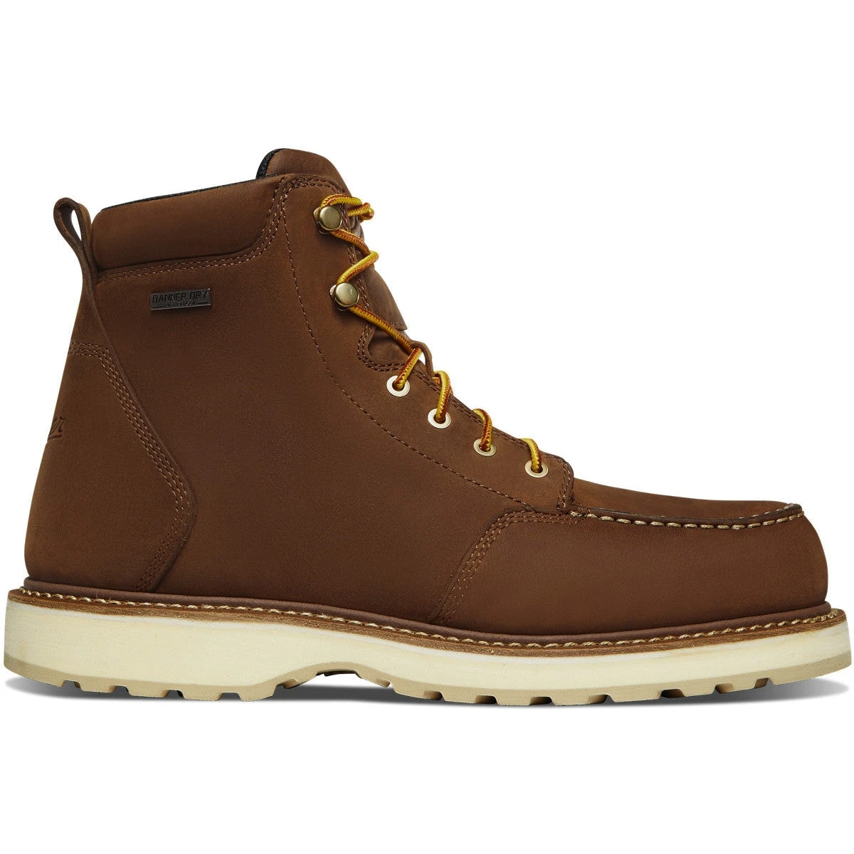 Danner Men's Cedar River 6" WP Soft Moc Toe Work Boot - Brown - 14300 4 Danner Men's Cedar River 6" WP Soft Moc Toe Work Boot - Brown - 14300 - Image 2