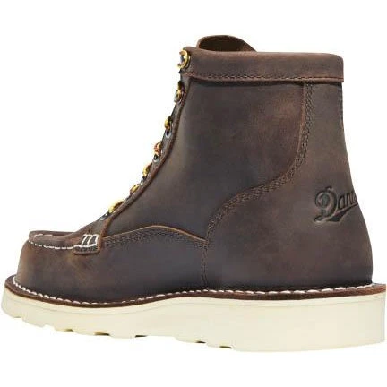 Danner Women's Bull Run 6" ST Moc Toe Wedge Work Boot - Brown - 15576 6 Danner Women's Bull Run 6" ST Moc Toe Wedge Work Boot - Brown - 15576 - Image 4