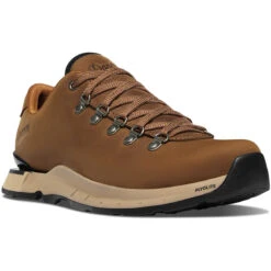 Danner Women's Mountain Overlook 3" WP Work Shoe -Monk's Robe- 31791 -Overlook Boots Online Shop 31791 BrownOrangeFlec