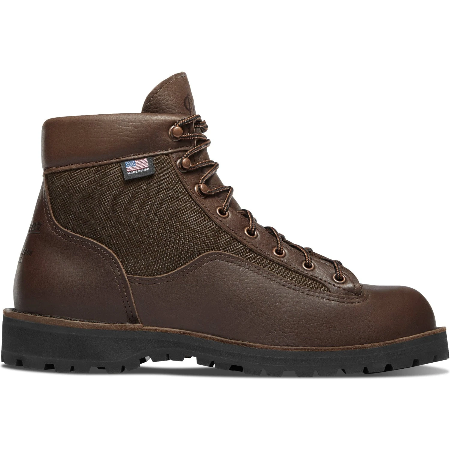 Danner Men's Light II 6" WP USA Made Hiking Boot - Dark Brown - 33020 4 Danner Men's Light II 6" WP USA Made Hiking Boot - Dark Brown - 33020 - Image 2