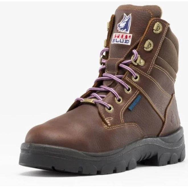 Steel Blue Women's Southern Cross Side Zip 6" WP Steel Toe MG Work Boot - 892853 5 Steel Blue Women's Southern Cross Side Zip 6" WP Steel Toe MG Work Boot - 892853 - Image 3