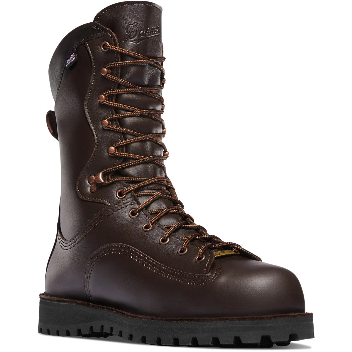 Danner Men's Trophy 10" USA Made WP Ins Hunt Boot - Brown - 40000 3 Danner Men's Trophy 10" USA Made WP Ins Hunt Boot - Brown - 40000