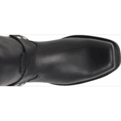 Double H Men's Barry 10" Square Toe USA Made Harness Boot- Black- 4008 -Overlook Boots Online Shop 4008 500xauto Top