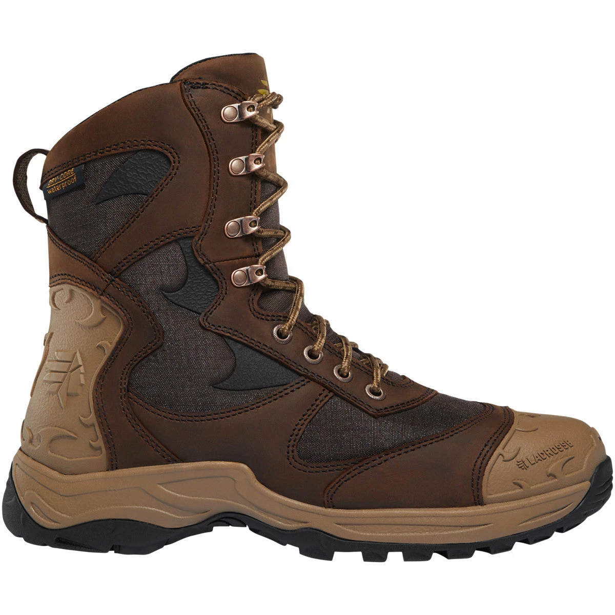 Lacrosse Men's Atlas 8" Soft Toe Waterproof Hunt Boot - Brown - 572110 3 Lacrosse Men's Atlas 8" Soft Toe Waterproof Hunt Boot - Brown - 572110