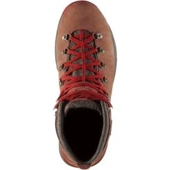 Danner Women's Mountain 600 4.5" WP Hiking Boot - Brown/Red - 62245 10 Danner Women's Mountain 600 4.5" WP Hiking Boot - Brown/Red - 62245 -Overlook Boots Online Shop 62245 T