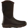 Lacrosse Women's Alpha Cozy 10" Soft Toe WP Rubber Boot - Brown - 656111 -Overlook Boots Online Shop 656111