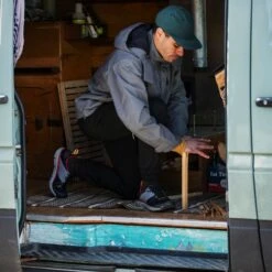 Danner Men's Trail 2650 Campo GTX 3" WP Hiking Shoe- Black/Red - 68960 -Overlook Boots Online Shop 68960 lifestyle107