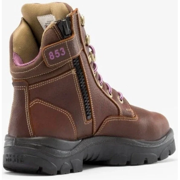 Steel Blue Women's Southern Cross Side Zip 6" WP Steel Toe MG Work Boot - 892853 7 Steel Blue Women's Southern Cross Side Zip 6" WP Steel Toe MG Work Boot - 892853 - Image 5