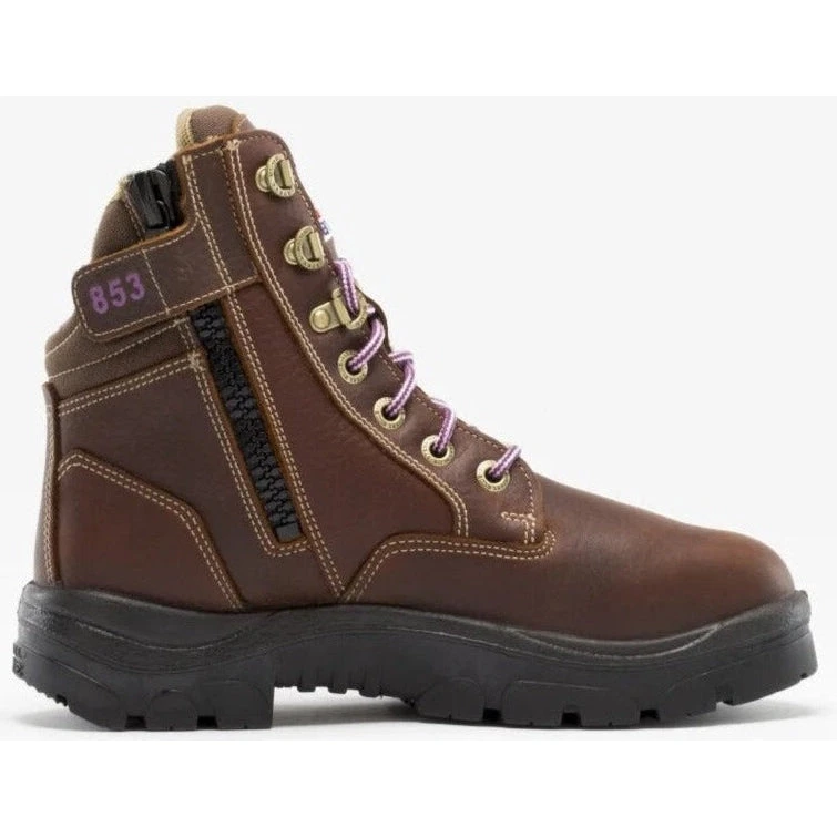 Steel Blue Women's Southern Cross Side Zip 6" WP Steel Toe MG Work Boot - 892853 4 Steel Blue Women's Southern Cross Side Zip 6" WP Steel Toe MG Work Boot - 892853 - Image 2