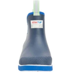 Xtratuf Men's Ankle 6" WP Slip Resistant Deck Boot -Blue- ADSM200 -Overlook Boots Online Shop ADSM200 3 LARGE 9599cb66 ffde 4f7c 8504 1f6f052be538