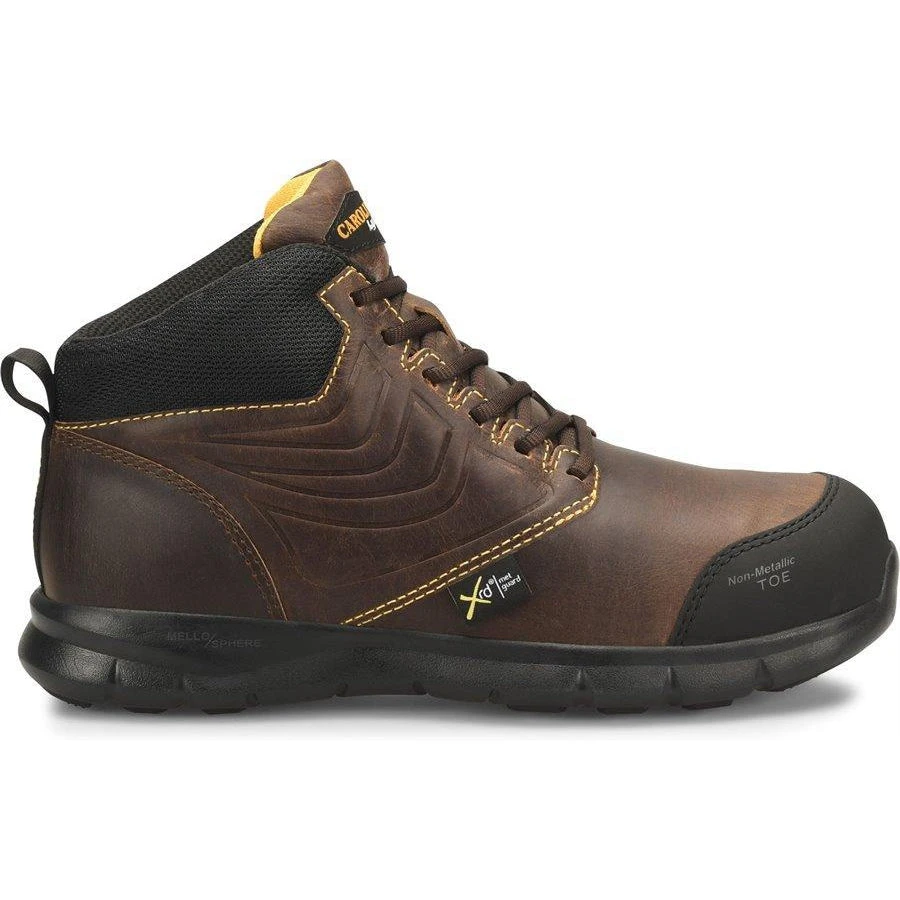 Carolina Men's Lytning 1.9 Comp Toe WP MG LW Work Shoe - Brown- CA1907 4 Carolina Men's Lytning 1.9 Comp Toe WP MG LW Work Shoe - Brown- CA1907 - Image 2