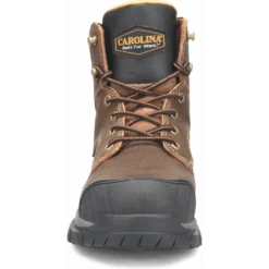 Carolina Men's Falcon 6" Steel Toe WP Metguard Work Boot -Brown- CA3591 -Overlook Boots Online Shop CA3591 500xauto Toe