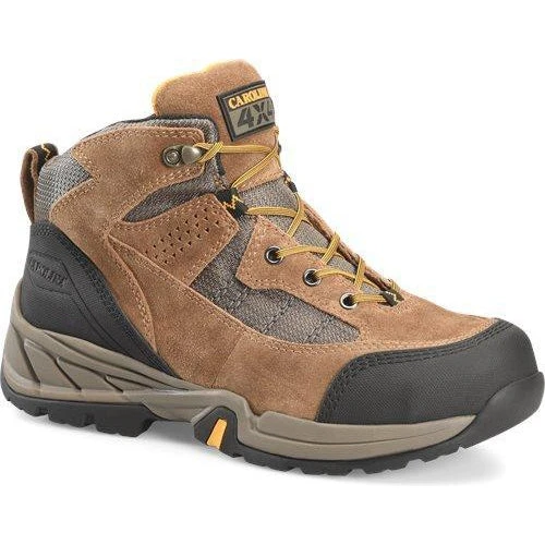 Carolina Men's Granite 5" Steel Toe Hiker Work Shoe Dark Brown- CA4561 3 Carolina Men's Granite 5" Steel Toe Hiker Work Shoe Dark Brown- CA4561