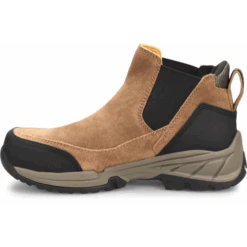 Carolina Men's Granite 6" Steel Toe Hiker Work Shoe Dark Brown- CA4563 -Overlook Boots Online Shop CA4563 500xauto Instep