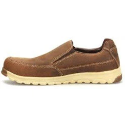 Carolina Men's S-117 Aluminum Toe Slip-On Work Shoe - Brown - CA5572 -Overlook Boots Online Shop CA5572 Instep