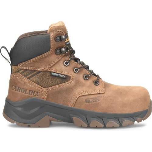 Carolina Women's Sage 6" Comp Toe WP Slip Resist Work Boot -Brown- CA5679 3 Carolina Women's Sage 6" Comp Toe WP Slip Resist Work Boot -Brown- CA5679