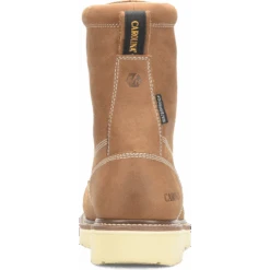 Carolina Men’s AMP 8” Comp Toe WP Wedge Work Boot - Brown - CA7842 -Overlook Boots Online Shop CA7842 500xauto Heel