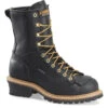 Carolina Men's Spruce 8" WP Lace-to-Toe Logger Work Boot Black CA8825 -Overlook Boots Online Shop CA8825