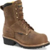 Carolina Men's Poplar 8" Soft Toe Waterproof Work Boot - Brown - CA9052 -Overlook Boots Online Shop CA9052