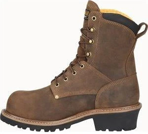 Carolina Men's Poplar 8" Soft Toe Waterproof Work Boot - Brown - CA9052 6 Carolina Men's Poplar 8" Soft Toe Waterproof Work Boot - Brown - CA9052 - Image 4
