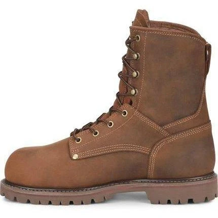 Carolina Men's 28 Series 8" Comp Toe WP Ins Work Boot - Brown- CA9528 4 Carolina Men's 28 Series 8" Comp Toe WP Ins Work Boot - Brown- CA9528 - Image 2