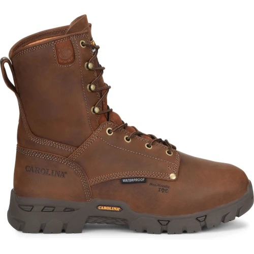Carolina Men's Kharthoum 8" Comp Toe WP Metguard Work Boot -Brown- CA9582 3 Carolina Men's Kharthoum 8" Comp Toe WP Metguard Work Boot -Brown- CA9582