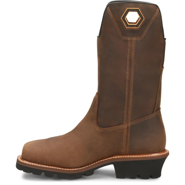 Carolina Men's Coppice 12" Comp Toe WP Logger Work Boot- Brown- CA9833 6 Carolina Men's Coppice 12" Comp Toe WP Logger Work Boot- Brown- CA9833 - Image 4