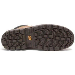 CAT Men's Outbase Soft Toe Waterproof Work Boot - Brown - P51032 -Overlook Boots Online Shop CATM P51032 041619 S20 OUT