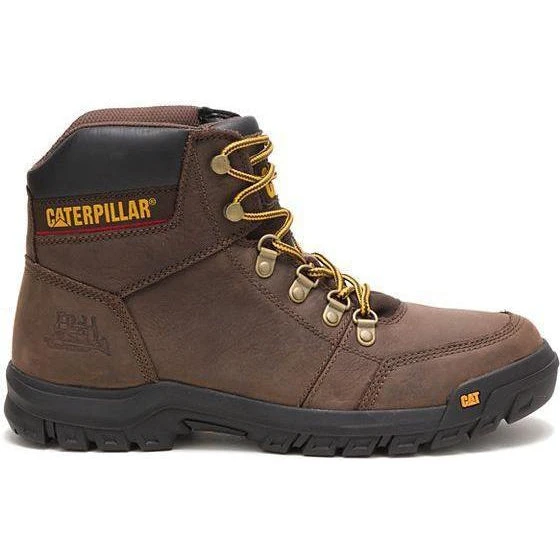 CAT Men's Outline 6" Work Boot - Brown - P74087 4 CAT Men's Outline 6" Work Boot - Brown - P74087 - Image 2
