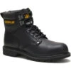 CAT Men's Second Shift Steel Toe Work Boot - Black - P89135 -Overlook Boots Online Shop CATM P89135 100119 F11 032