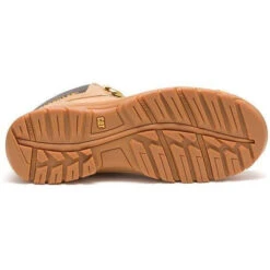 CAT Men's Outline Steel Toe Work Book - Wheat - P90801 -Overlook Boots Online Shop CATM P90801 010719 S17 OUT