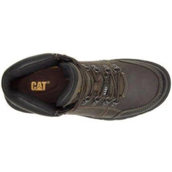 CAT Men's Outline Steel Toe Work Book - Dark Grey - P90802 -Overlook Boots Online Shop CATM P90802 011119 S17 TOP