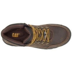 CAT Men's Outline Steel Toe Work Book - Brown - P90803 -Overlook Boots Online Shop CATM P90803 010719 S17 TOP