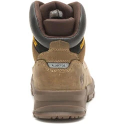 CAT Men's Mobilize Alloy Toe Work Boot - Fossil - P91268 -Overlook Boots Online Shop CATM P91268 041020 S21 270