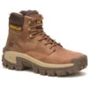 CAT Men's Invader Hi Steel Toe Slip Resist Work Boot -Mushroom- P91596 -Overlook Boots Online Shop CATM P91596 040622 S23 032