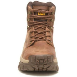 CAT Men's Invader Hi Steel Toe Slip Resist Work Boot -Mushroom- P91596 -Overlook Boots Online Shop CATM P91596 040622 S23 090