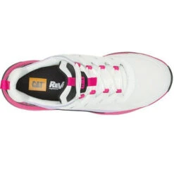 CAT Women's Streamline Runner CCT Original Work Shoe -White/Black- P91498 14 CAT Women's Streamline Runner CCT Original Work Shoe -White/Black- P91498 -Overlook Boots Online Shop CATW P91498 032122 S23 TOP