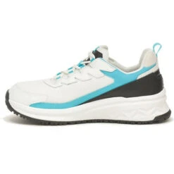 CAT Women's Streamline Runner CCT Original Work Shoe -White/Blue- P91600 11 CAT Women's Streamline Runner CCT Original Work Shoe -White/Blue- P91600 -Overlook Boots Online Shop CATW P91600 032122 S23 180