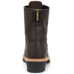 Carolina Men's Elm Logger 8" Soft Toe Slip Resist Work Boot -Brown- 821 13 Carolina Men's Elm Logger 8" Soft Toe Slip Resist Work Boot -Brown- 821 -Overlook Boots Online Shop CLA 006 821