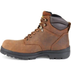 Carolina Men's Engineer 6" Soft Toe WP Slip Resist Work Boot -Brown- CA3026 -Overlook Boots Online Shop CLA 009 ca3026