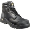 Carhartt Men's Rugged Flex 6" Comp Toe Work Boot - Black - CMF6371 -Overlook Boots Online Shop CMF6371 1