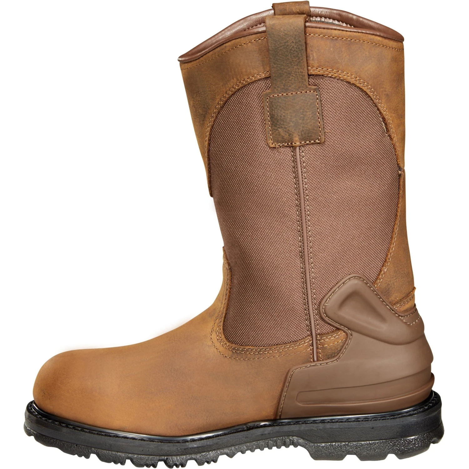 Carhartt Men's 11" Soft Toe WP Wellington Work Boot - Brown - CMP1100 7 Carhartt Men's 11" Soft Toe WP Wellington Work Boot - Brown - CMP1100 - Image 5