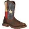 Durango Men's Rebel Steel Toe Western Flag Boot - Brown - DB021 -Overlook Boots Online Shop DB021