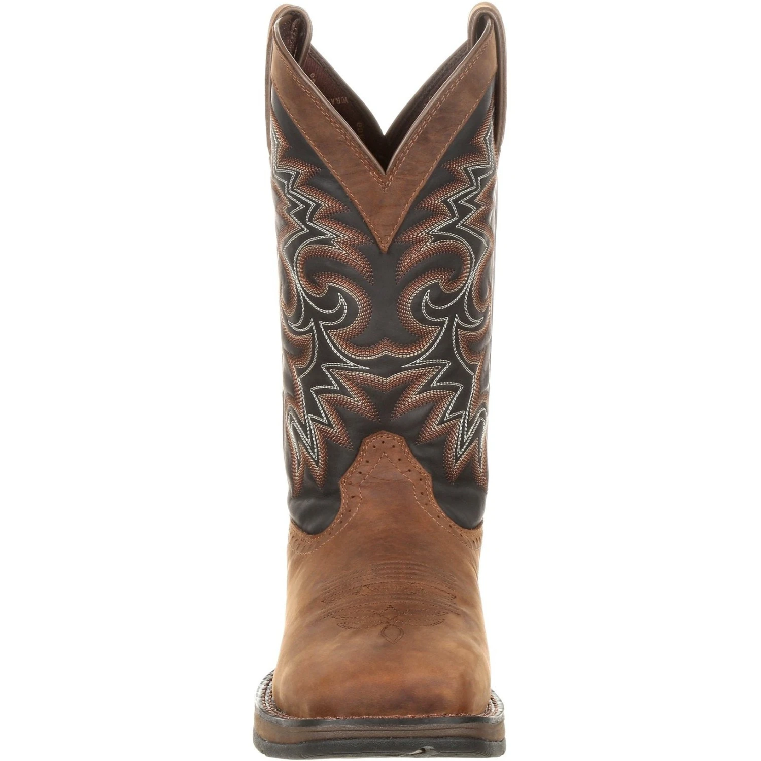 Durango Men's Rebel 12" Square Toe Pull-On Western Boot Chocolate DDB0135 4 Durango Men's Rebel 12" Square Toe Pull-On Western Boot Chocolate DDB0135 - Image 2
