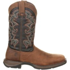 Durango Men's Rebel 12" Square Toe Pull-On Western Boot Chocolate DDB0135 13 Durango Men's Rebel 12" Square Toe Pull-On Western Boot Chocolate DDB0135 -Overlook Boots Online Shop DDB0135 profile